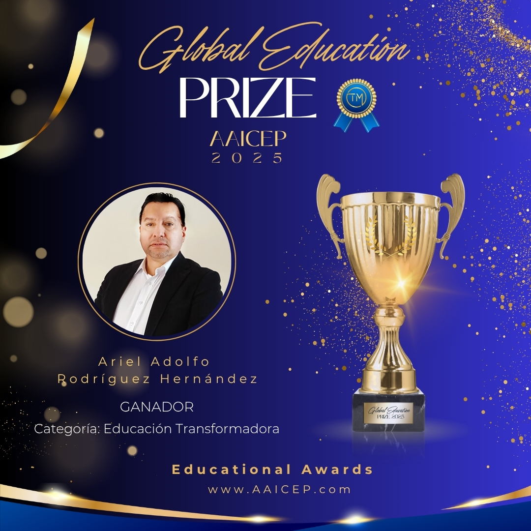 Ariel Adolfo Rodríguez Hernández Global Education Prize 2025.