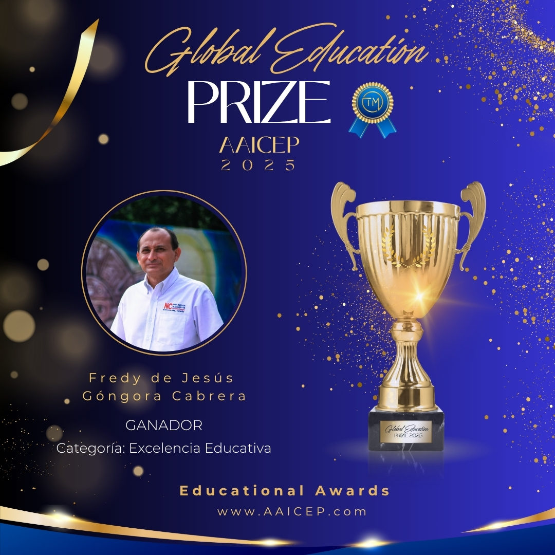 Fredy de Jesús Góngora Cabrera Global Education Prize 2025.