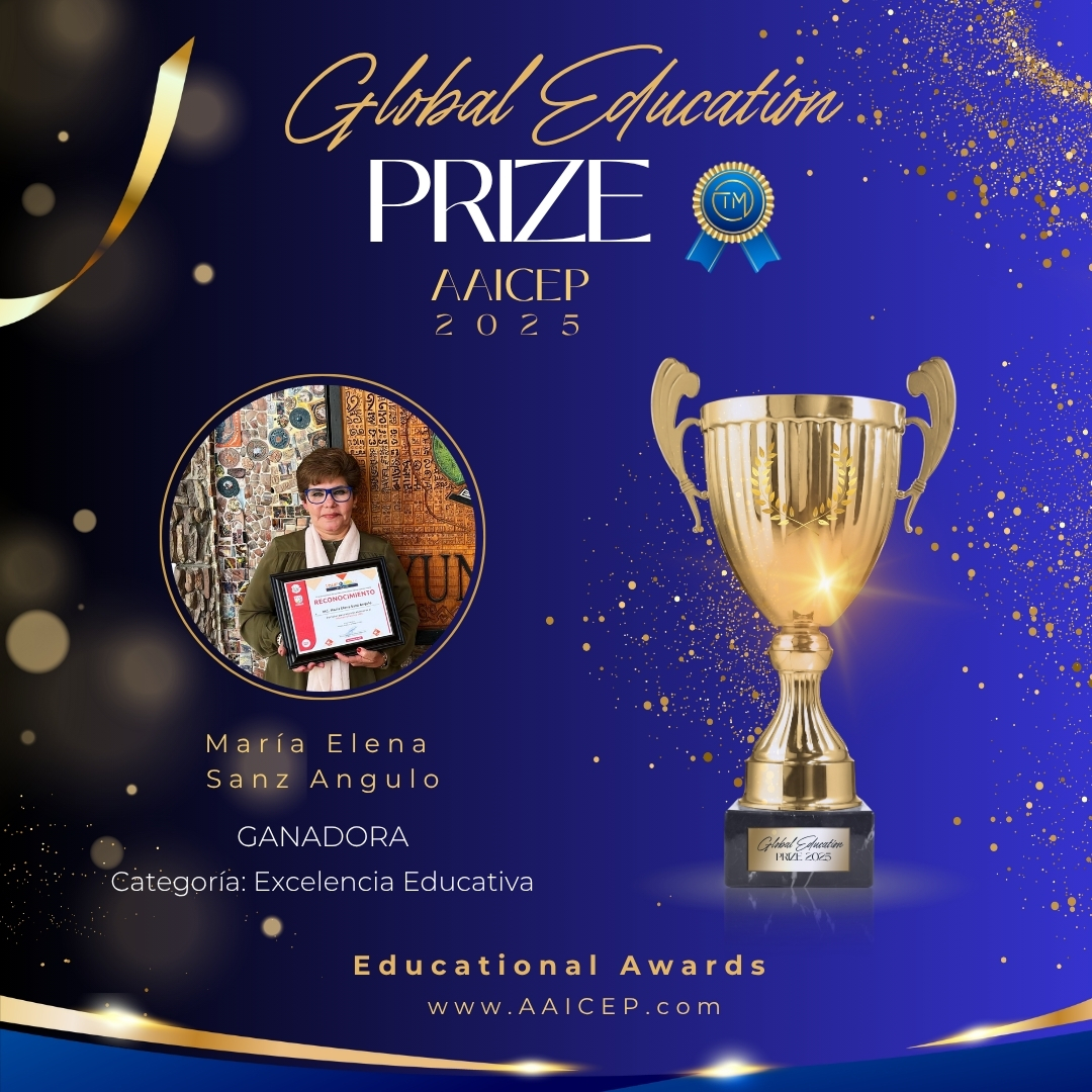 María Elena Sanz Angulo Global Education Prize 2025.