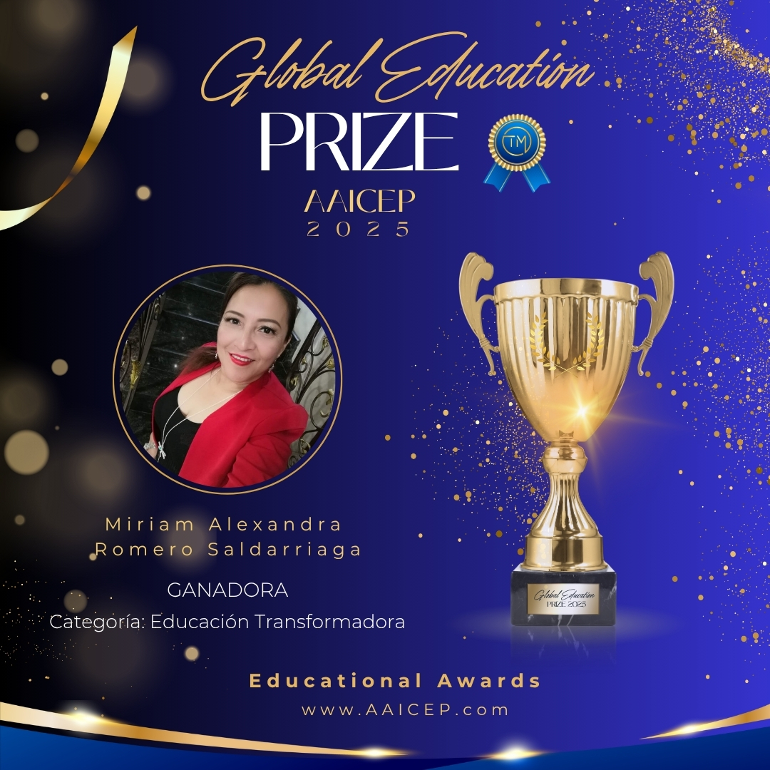 Miriam Alexandra Romero Saldarriaga Global Education Prize 2025.